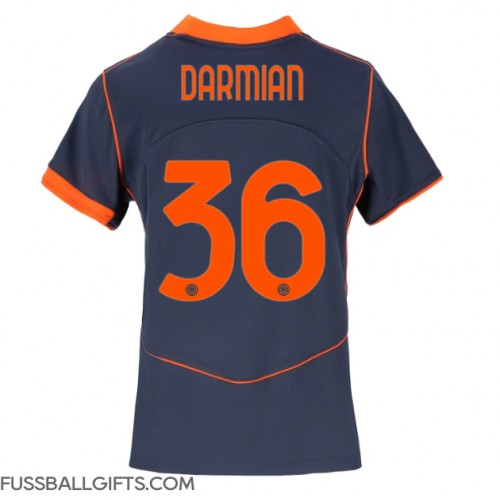 Inter Milan Matteo Darmian #36 Fußballbekleidung 3rd trikot Damen 2025-26 Kurzarm